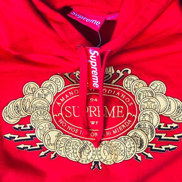 Supreme **DEAD STOCK** Hooded Sweatshirt - Picture 3 of 7